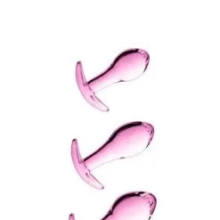 Set De Plugs En Verre - Glossy N°17 - Rose 5 Set De Plugs En Verre - Glossy N°17 - Rose -Lingerie Soldes 532076050