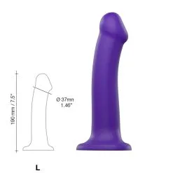 Strap-on-me Strap-on Dildo - Violet - Taille L -Lingerie Soldes 6013380 echelle web