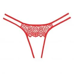 Culotte Ouverte Lovestruck - Rouge
