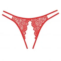 Culotte Ouverte Lovestruck - Rouge 7 Culotte Ouverte Lovestruck - Rouge -Lingerie Soldes 76165scr 8badae5bea5afdd