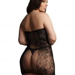 Le Désir Robe Bustier Résille Et Dentelle - Linda - Le Désir -Lingerie Soldes 87599scr 25c48bd7d0e7995