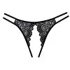 Culotte Ouverte Lovestruck -Lingerie Soldes a1081blk os