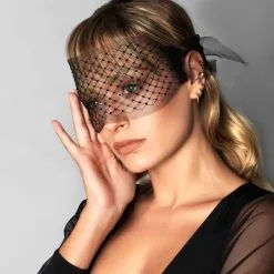 Maison Close Masque Le Mystérieux 9 Maison Close Masque Le Mystérieux -Lingerie Soldes accessoire glamour maison close les romantiques noir 5