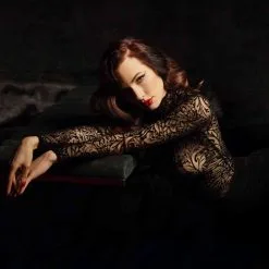 Patrice Catanzaro Robe Longue En Résille - Maori -Lingerie Soldes azia robe maori