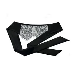 E.L.F. Zhou London Bandeau En Satin Et Dentelle - Météorite