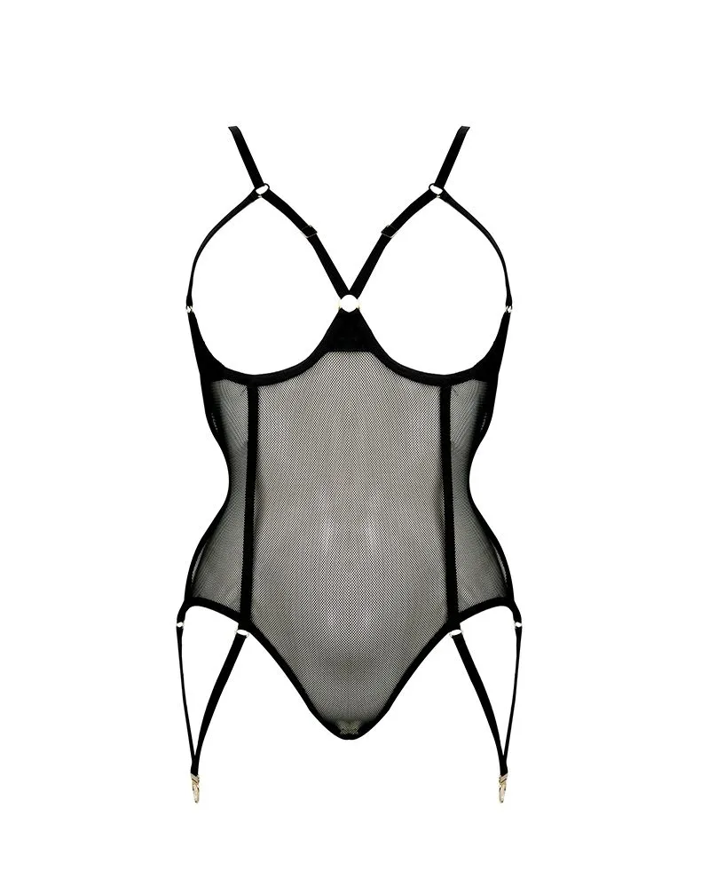 E.L.F. Zhou London Body Seins Nus Avec Dos Effet Harnais - Osidian 5 E.L.F. Zhou London Body Seins Nus Avec Dos Effet Harnais - Osidian – Image 3