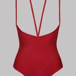 Maison Close Body String Seins Nus - Rouge - Le Petit Secret 13 Maison Close Body String Seins Nus - Rouge - Le Petit Secret -Lingerie Soldes body seins nus ouvrable rouge petit secret 5