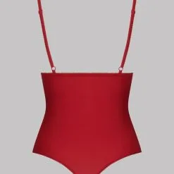 Maison Close Body String Seins Nus - Rouge - Le Petit Secret 12 Maison Close Body String Seins Nus - Rouge - Le Petit Secret -Lingerie Soldes body seins nus ouvrable rouge petit secret 6