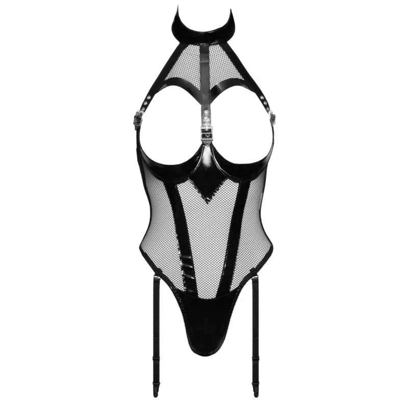 Body Seins Nus En Vinyle Et Résille 4 Body Seins Nus En Vinyle Et Résille – Image 2