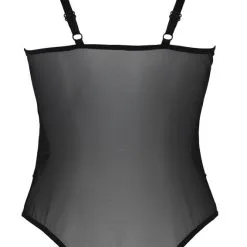 Body Armaturé En Dentelle Graphique Recyclée - Kerria -Lingerie Soldes body string armature dentelle recyclee kerria 4