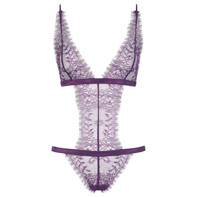Maison Close Body String - Villa Satine - Violet 4 Maison Close Body String - Villa Satine - Violet – Image 2