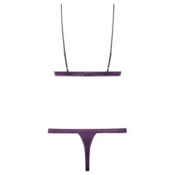 Maison Close Body String - Villa Satine - Violet 11 Maison Close Body String - Villa Satine - Violet -Lingerie Soldes body string villa satine violet 4