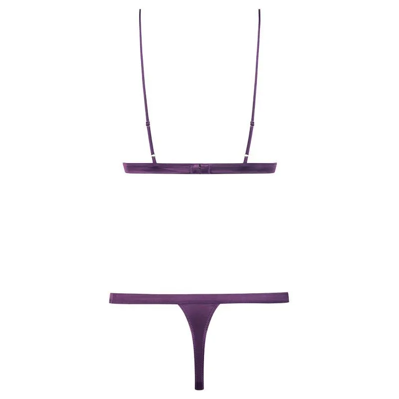 Maison Close Body String - Villa Satine - Violet 6 Maison Close Body String - Villa Satine - Violet – Image 4