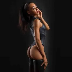 Patrice Catanzaro Body String Ouvrable En Wetlook - Manon 11 Patrice Catanzaro Body String Ouvrable En Wetlook - Manon -Lingerie Soldes body zippe wetlook manon 5