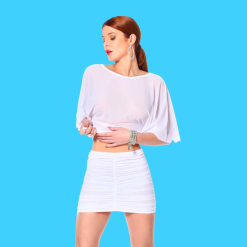 Patrice Catanzaro Top En Résille Blanche - Aloha -Lingerie Soldes capture d cran 83