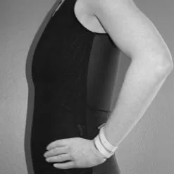 Binder Poitrine Long - Noir -Lingerie Soldes chestbinderlongnoirprofil 4