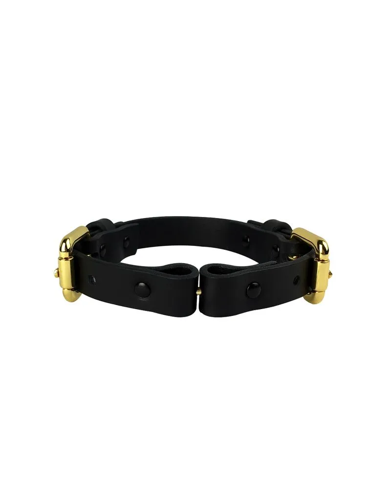 E.L.F. Zhou London Choker En Cuir - Double Buckled Choker 4 E.L.F. Zhou London Choker En Cuir - Double Buckled Choker – Image 2