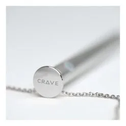 Collier Vibrant En Argent -Lingerie Soldes collier vibro crave argent 2