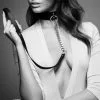 Bijoux Indiscrets Choker Avec Laisse Vegan - Maze -Lingerie Soldes collierchokerlaisseillumaze bi