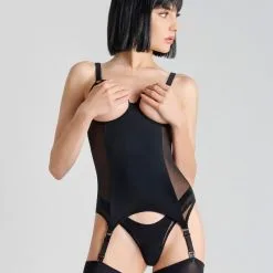 Maison Close Combinaison Seins Nus - Pure Tentation -Lingerie Soldes combinaison seins nus pure tentation 1