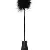 Cravache Et Marabout - Noir 1 Cravache Et Marabout - Noir -Lingerie Soldes cravache plume 1