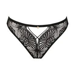 Atelier Amour Culotte Ouverte En Dentelle Avec Laçage - Enlace Moi 10 Atelier Amour Culotte Ouverte En Dentelle Avec Laçage - Enlace Moi -Lingerie Soldes culotte fesses nues enlace moi 1