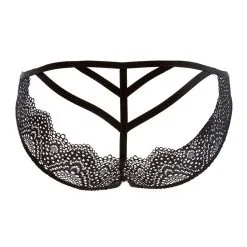 Atelier Amour Culotte Fesses Demi-nues En Tulle Et Dentelle - Nommée Désir -Lingerie Soldes culotte fesses nues nommee desir 1