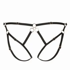 Impudique Culotte Ouverte Effet Harnais - Tabatha 9 Impudique Culotte Ouverte Effet Harnais - Tabatha -Lingerie Soldes culotte ouverte harnais tabatha 4