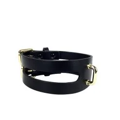 E.L.F. Zhou London Collier En Cuir Cut Out