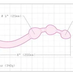 Njoy Dildo En Acier - Fun Wand -Lingerie Soldes dildofunwanddim njoy