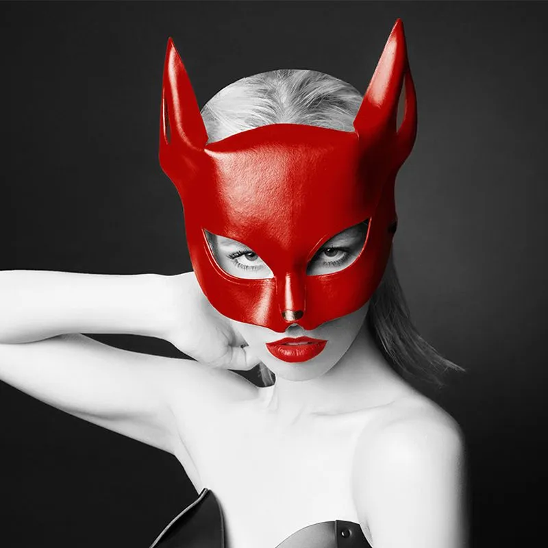 E.L.F. Zhou London Masque De Renard En Cuir 4 E.L.F. Zhou London Masque De Renard En Cuir – Image 2