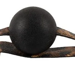 Gag-ball Léopard En Simili Cuir - ø 4cm -Lingerie Soldes gag ball leopard 2