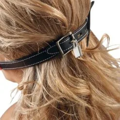 Gag-ball En Silicone - ø 4cm - Rose -Lingerie Soldes gag ball silicone rose mannequin dos