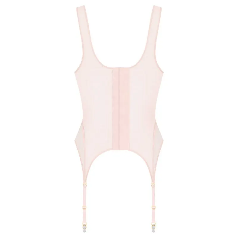 Maison Close Combinaison Corset Avec Porte-jarretelles - L'Amoureuse - Pivoine Rose 5 Maison Close Combinaison Corset Avec Porte-jarretelles - L'Amoureuse - Pivoine Rose – Image 3