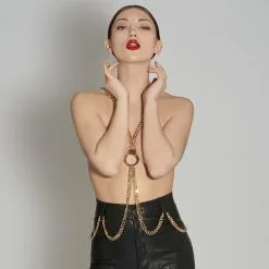 E.L.F. Zhou London Harnais En Chaînes - Menottes Chain Harness