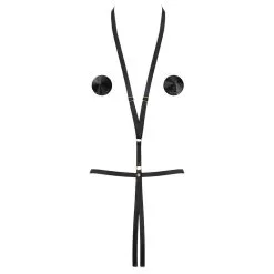 Maison Close Harnais Avec Cache-tétons - Le Petit Secret - Jeux Magnétiques 12 Maison Close Harnais Avec Cache-tétons - Le Petit Secret - Jeux Magnétiques -Lingerie Soldes harnais et cache tetons jeux magn tiques 4