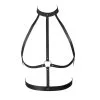 Bijoux Indiscrets Harnais De Poitrine Vegan H - Maze -Lingerie Soldes harnaishnoirmaze bi scaled