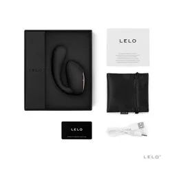 LELO Stimulateur Clitoridien Et Point G Télécommandé - Ida Wave -Lingerie Soldes ida wave noir 4