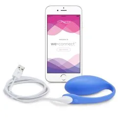 We-Vibe Oeuf Vibrant Télécommandé Jive - Bleu -Lingerie Soldes jivechargingiphone wv