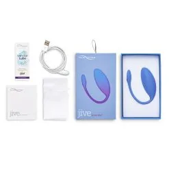 We-Vibe Oeuf Vibrant Télécommandé Jive - Bleu -Lingerie Soldes jivecontents wv