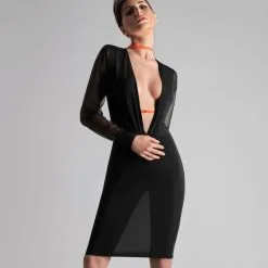 Maison Close Jupe - Pure Tentation -Lingerie Soldes jupe crayon pure tentation 5 1