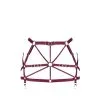 E.L.F. Zhou London Jupe Harnais En Lanières Et Attaches Or - Strap Skirt Bordeaux 1 E.L.F. Zhou London Jupe Harnais En Lanières Et Attaches Or - Strap Skirt Bordeaux -Lingerie Soldes jupe harnais lani res bordeaux 1