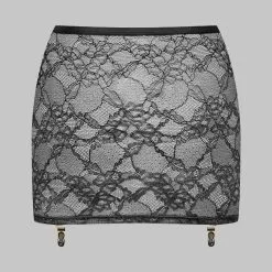 Maison Close Jupe Porte-jarretelles Ouvrable - Le Petit Secret - Jeux Magnétiques -Lingerie Soldes jupe porte jarretelles jeux magnetiques 4