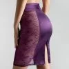 Maison Close Jupe Crayon - Villa Satine - Violet 1 Maison Close Jupe Crayon - Villa Satine - Violet -Lingerie Soldes jupe villa satine violette 1