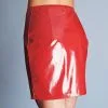 Dollhouse Jupe Courte Ouvrable En Vinyle - Rouge -Lingerie Soldes jupe courte rouge 05