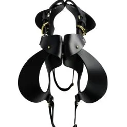 E.L.F. Zhou London Ceinture Harnais En Cuir - Frame Waist Belt -Lingerie Soldes leg 3