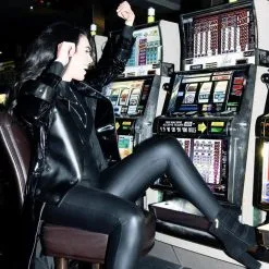 Patrice Catanzaro Legging En Wetlook - Vera -Lingerie Soldes legging lycra laque vera catanzaro 3