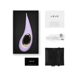 LELO Stimulateur Clitoridien Dot - Lilas -Lingerie Soldes lelo dot lilas 3