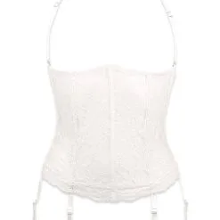Luxxa Guêpière Seins Nus En Dentelle Ivoire - Nougat 6 Luxxa Guêpière Seins Nus En Dentelle Ivoire - Nougat -Lingerie Soldes ligne nougat corps de guepiere modulable nougat luxxa lingerie