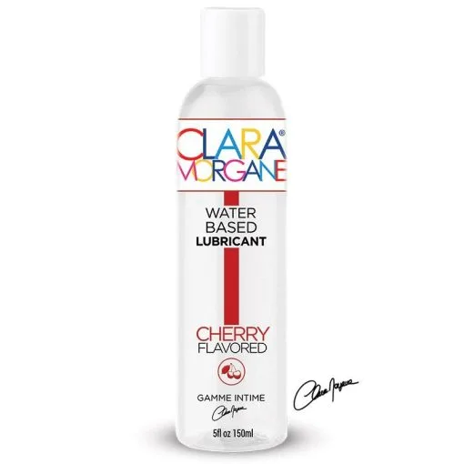 Lubrifiant Goût Cerise - 150ml 6 Lubrifiant Goût Cerise - 150ml -Lingerie Soldes lubrifiant parfum cerise clara morgane